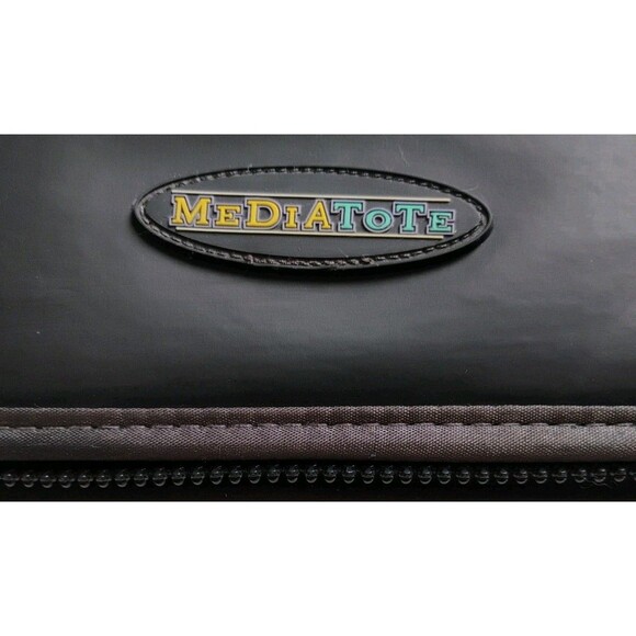 Vintage Media Tote CD DVD Media Travel Case - 48 Disc Capacity - Picture 2 of 7